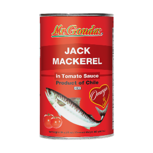 MR GOUDAS JACK MACKEREL IN TOMATO SAUCE  1493